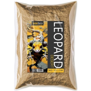 Aventerra Švédsko LEOPARD Písečně žlutá 3 kg - hlína do terária